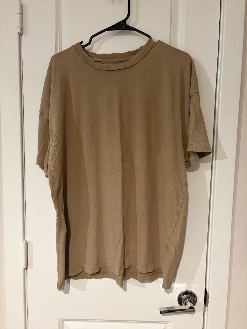 Abercrombie & Fitch Men's Size XXL Tan Short Sleeve Shirt